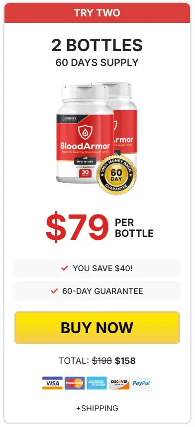 Blood Armor one bottle